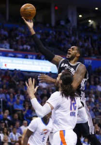 San Antonio Spurs forward LaMarcus Aldridge. (AP Photo/Sue Ogrocki)