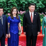 PRESIDENT Duterte and partner Honeylet Avanceña and Chinese President Xi Jinping and wife Peng Liyuan (PRESIDENTIAL PHOTO)
