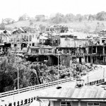 Marawi City in ruins.