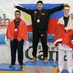 Xavier Karatekas win gold