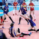 Petron's Rhea Dimaculangan tries to save the ball during the PSL Grand Prix Finals Game 2 against F2 at Filoil Flying V Centre in San Juan, December 12, 2017 (MB photo | Rio Leonelle Deluvio)