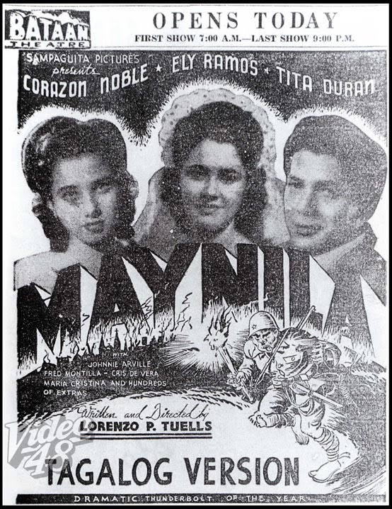 ‘Manila’ movie Tempo The Nation's Fastest Growing Newspaper