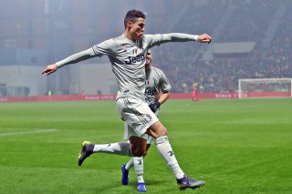 Juventus' Cristiano Ronaldo (Elisabetta Baracchi/ANSA via AP)