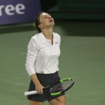 Romania's Simona Halep (AP Photo/Kamran Jebreili)