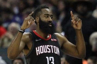 James Harden #13 of the Houston Rockets (STREETER LECKA / GETTY IMAGES NORTH AMERICA / AFP)