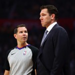 Luke Walton of the Los Angeles Lakers (Yong Teck Lim / GETTY IMAGES NORTH AMERICA / AFP)