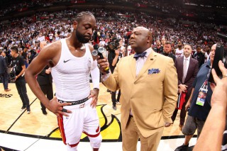 Dwyane Wade #3 of the Miami Heat (Issac Baldizon / NBAE / Getty Images / AFP)