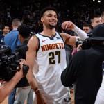 Jamal Murray #27 of the Denver Nuggets (Bart Young / NBAE / Getty Images / AFP)