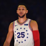 Ben Simmons of the Philadelphia 76ers (Jesse D. Garrabrant / NBAE / Getty Images / AFP)