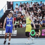 Afril Bernardino vs. Australia (FIBA.com photo)