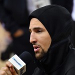 Klay Thompson of the Golden State Warriors (Jesse D. Garrabrant/NBAE via Getty Images/AFP)