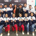 The winning PH team, standing, from left, are: Ian Matthew Cordon, James Oranza, Justin Kobe Macario, King Nash Alcairo, officials Michael Montinola, Rani Ann Ortega and Edrick Jhaney Galing, Joaquin Tuzon, Johann Abelard Concepcion, Joaquin Cerillo and Paul Anthony Rodriguez; seated, from left: Cindy Joy Diasnes, Aesha Kiara Oglayon, Jamie Hannah Agaloos, Maria Nicole Anne Labayne, Alyssa Lou Llenes and Laeia Simoune Soria.