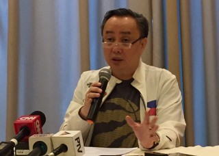 Bambol questions Clint Aranas' qualification to run as president of POC, saying he lacks the required four-year term needed. (Nick Gionco)