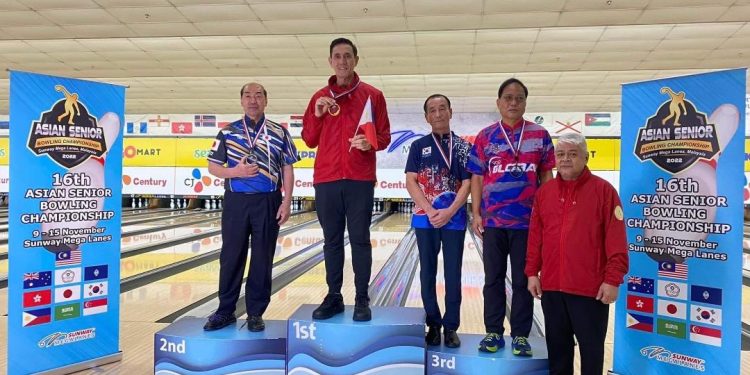 Paeng captures gold in16th Asian Seniors tilt