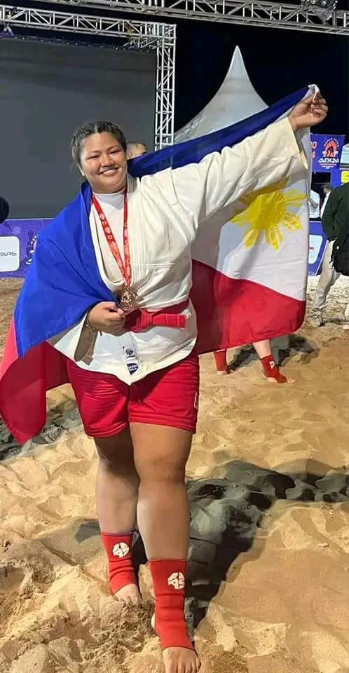 Sy-Tancontian, Consigna bag bronze in World Beach Sambo Championships