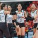 Highrisers stun HD Spikers, book quarters berth