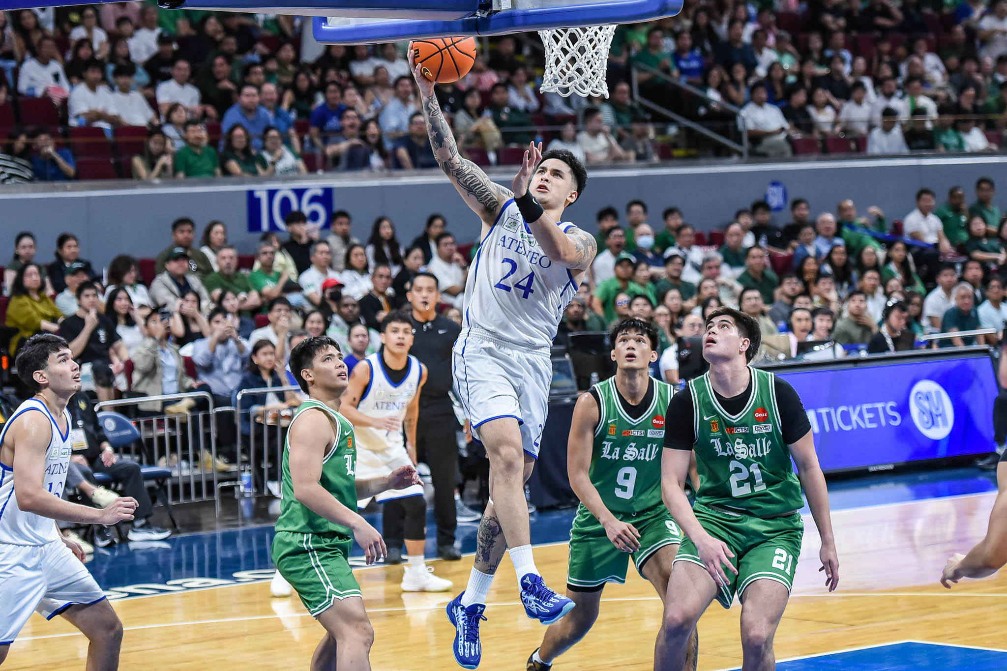 Mark Rey Montejo Escobar draws inspiration from the past to impress in his first Ateneo ...