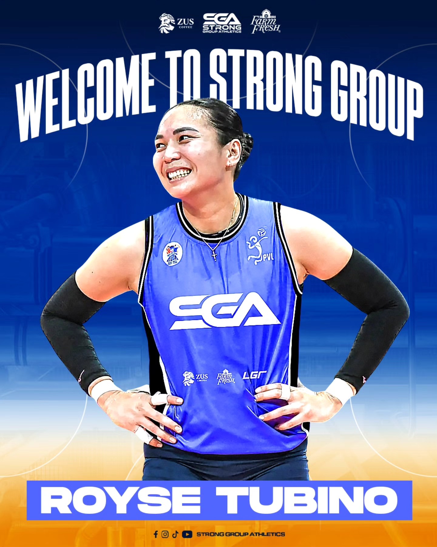 Royse Tubino joins Strong Group Athletics – Tempo